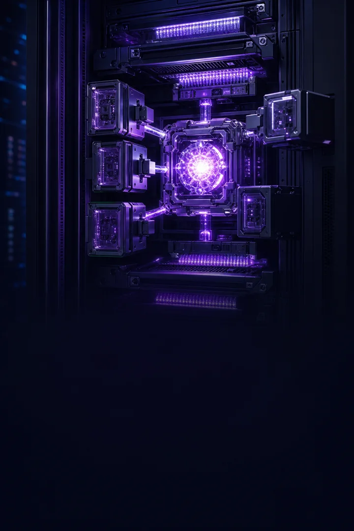 Motor de automação sendo instalado em um servidor